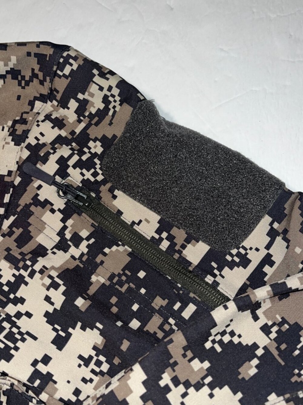 Antarctica men's full zip digital camo hooded tactical jacket medium - Picture 3 of 8